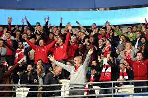 Bristol City Fans at Cardiff City Stadium during Cardiff City vs. Bristol City Championship Match, October 2015
