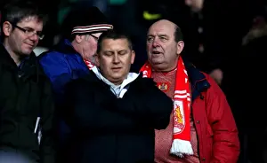 Derby County V Bristol City Prints: Bristol City Fans Celebrate Glory at iPro Stadium During Derby County Match, February 2017