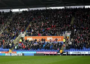 Bristol City Fans Celebrate at Madejski Stadium during Sky Bet Championship Match against Reading, 2016