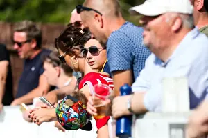 Bristol City Fans Cheer at Pre-season Friendly against Bristol Manor Farm, 2017 - The Creek, Bristol, England