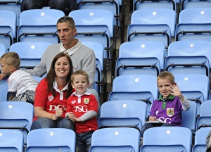 Coventry City V Bristol City Prints: Bristol City Fans Cheering Loudly at Ricoh Arena, October 2014