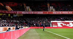 Bristol City Fans at The City Ground, Nottingham Forest vs Bristol City, Sky Bet Championship (January 2017)