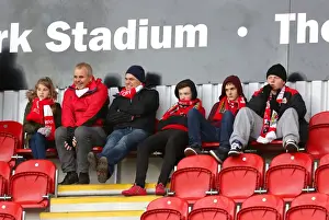 Framed Print : Bristol City Fans Converge at New York Stadium for Rotherham United Match, 2015 Framed Print : Bristol City Fans Converge at New York Stadium for Rotherham United Match, 2015