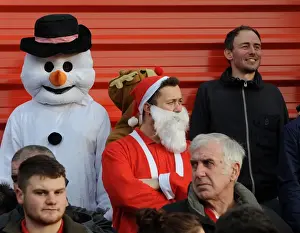 Bristol City Fans Dressed Up for Christmas at Tamworth's The Lamb Ground, FA Cup Second Round (08/12/2013)