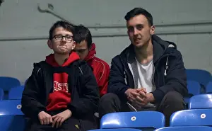Leeds United V Bristol City Prints: Bristol City Fans at Elland Road: A Passionate Championship Clash Between Leeds United and Bristol City - 14/02/2017