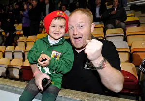 Bristol City Fans Euphoria: Celebrating Promotion at Bradford City (14/04/2015)