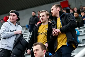 Newcastle United V Bristol City Prints: Bristol City Fans Euphoria at St