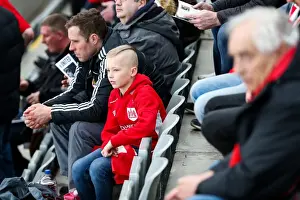 Bristol City Fans Euphoria at St. James Park during Sky Bet EFL Championship Match against Newcastle United