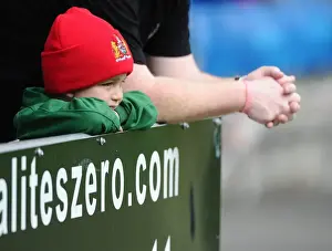 Chesterfield Prints: Bristol City Fans Exuberant Moments at Chesterfield's Proact Stadium (April 2015)