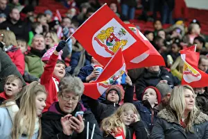 Bristol City Fans in Full Force at Ashton Gate: Bristol City vs. Middlesbrough, Sky Bet Championship (16/01/2016)