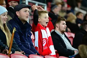 Bristol City V Brentford Prints: Bristol City Fans in Full Force at Ashton Gate: Bristol City vs