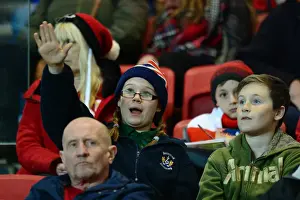 Bristol City V Brentford Prints: Bristol City Fans in Full Force at Ashton Gate during Sky Bet Championship Match against Brentford