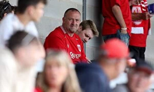 Images Dated 13th August 2016: Bristol City Fans in Full Force at Burton Albion's Pirelli Stadium (Sky Bet Championship)