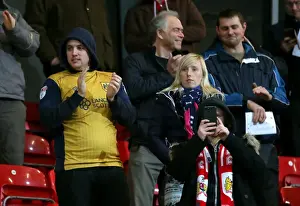 Fleetwood Town V Bristol City Prints: Bristol City Fans in Full Force at FA Cup Third Round Replay: Highbury Stadium