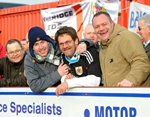 Bristol City Fans in Full Force at FA Cup Second Round: Tamworth vs. Bristol City (Dougie Allward/JMP, 08/12/2013)