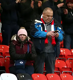 Fleetwood Town V Bristol City Prints: Bristol City Fans in Full Force at Highbury Stadium during Emirates FA Cup Third Round Replay
