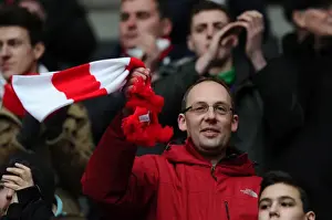 Bristol City Fans in Full Force: Milton Keynes Showdown against MK Dons (February 7, 2015)