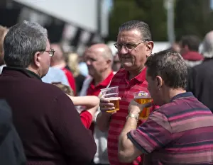 Bristol City Fans in Full Force: Sky Bet Championship Clash Against Barnsley at Ashton Gate (220417)