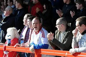 Crawley Town V Bristol City Prints: Bristol City Fans in Full Force at Sky Bet League One Match against Crawley Town