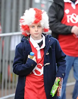Bristol City V West Ham United - Fans Prints: Bristol City Fans Gather at Ashton Gate for FA Cup Match against West Ham United