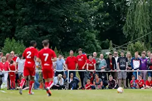 Bristol City Fans Gathered at Hengrove Athletic Match, 2016