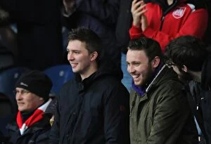 Images Dated 12th December 2015: Bristol City Fans at Huddersfield's St. John Smith Stadium during Sky Bet Championship Match