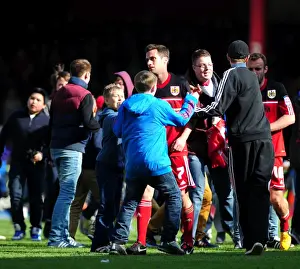Bristol City Fans Invade Pitch in Euphoria of Championship Promotion