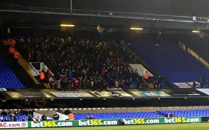 Ipswich Town V Bristol City Prints: Bristol City Fans at Ipswich Town's Portman Road during Sky Bet Championship Match