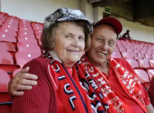 12 15 Prints: Bristol City Fans Kick Off League One Season at Bramal Lane