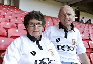 12 15 Prints: Bristol City Fans Kick Off League One Season at Bramal Lane