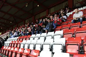 12 15 Prints: Bristol City Fans Kick Off League One Season at Bramal Lane