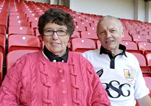 12 15 Prints: Bristol City Fans Kick Off New Season at Bramal Lane Against Sheffield United