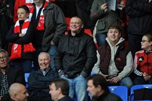 Images Dated 7th November 2015: Bristol City Fans at Macron Stadium during Bolton Wanderers vs