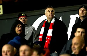 Wolverhampton Wanderers V Bristol City Prints: Bristol City Fans at Molineux during Wolverhampton Wanderers vs