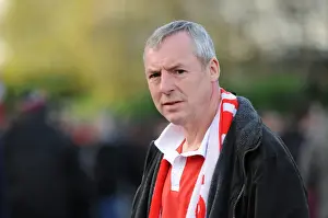 Bristol City Fan's Passionate Support at Swindon Town vs