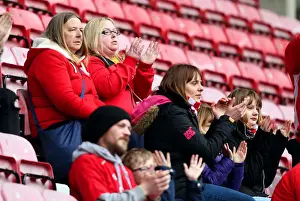Framed Print : Bristol City Fans Passionate Support at Wigan Athletic vs. Bristol City, Sky Bet Championship (March 11, 2017) Framed Print : Bristol City Fans Passionate Support at Wigan Athletic vs. Bristol City, Sky Bet Championship (March 11, 2017)