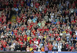 Bristol City V MK Dons Prints: Bristol City Fans Pay Tribute to Mark Saunders with Minutes Applause