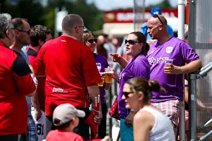 Bristol City Fans at Pre-season Friendly: Bristol Manor Farm vs. Bristol City (09/07/2017)