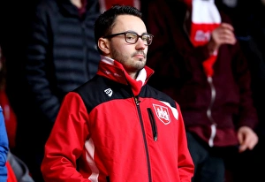 Nottingham Forest V Bristol City Prints: Bristol City Fans Rally at The City Ground
