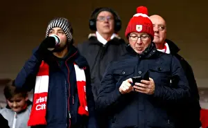 Bristol City Fans Rally at The City Ground: Nottingham Forest vs. Bristol City (2017)