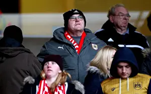 Bristol City Fans Rally at The City Ground during Sky Bet Championship Match against Nottingham Forest (January 2017)