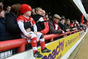 Brentford V Bristol City Prints: Bristol City Fans Rally at Griffin Park During Championship Match, April 2016