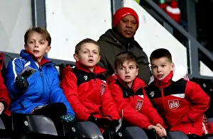Derby County V Bristol City Prints: Bristol City Fans Rally at iPro Stadium During Derby County Match, February 2017