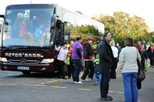 Bristol City Fans Rally at Swindon Town's County Ground, November 2014