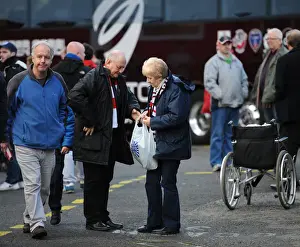 Bristol City Fans Rally at Swindon Town's County Ground, November 2014