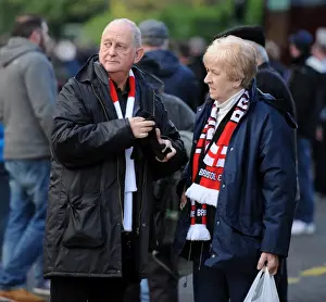 Bristol City Fans Rally at Swindon Town's County Ground, November 2014