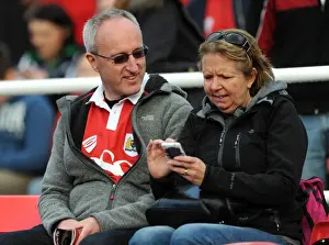 Bristol City Fans Rally at Swindon Town's County Ground
