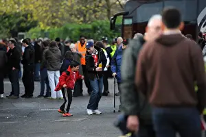 Bristol City Fans Rally at Swindon Town's County Ground, November 2014