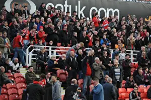 Bristol City Fans Rally at Swindon Town's County Ground, November 2014