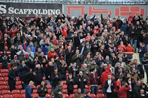 Bristol City Fans Rally at Swindon Town's County Ground, November 2014